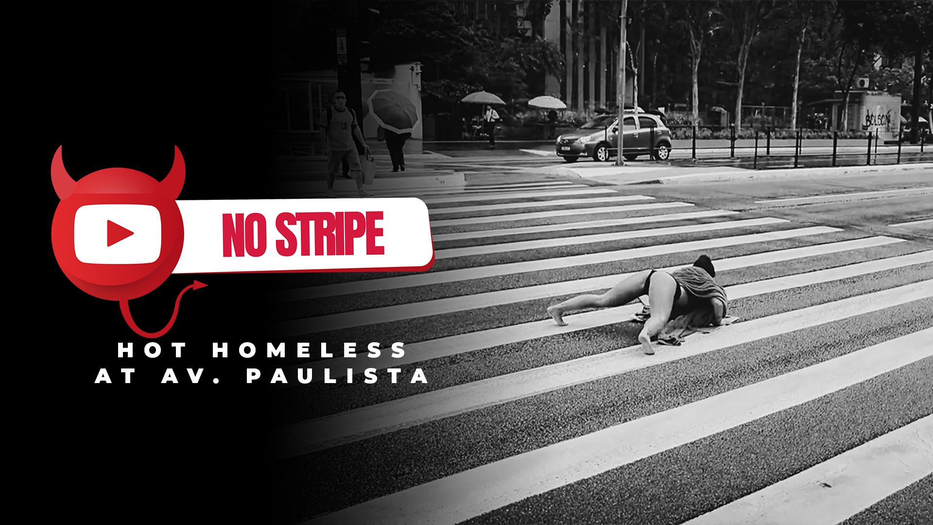 Hot beggar in paulista